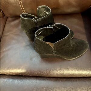 Brown Leather Ankle Boots